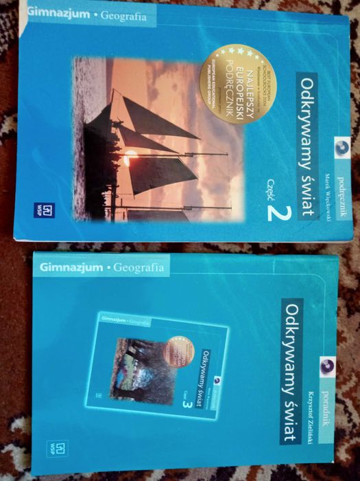 Odkrywamy Świat, Geografia podręcznik część 2 płyta CD, Poradnik