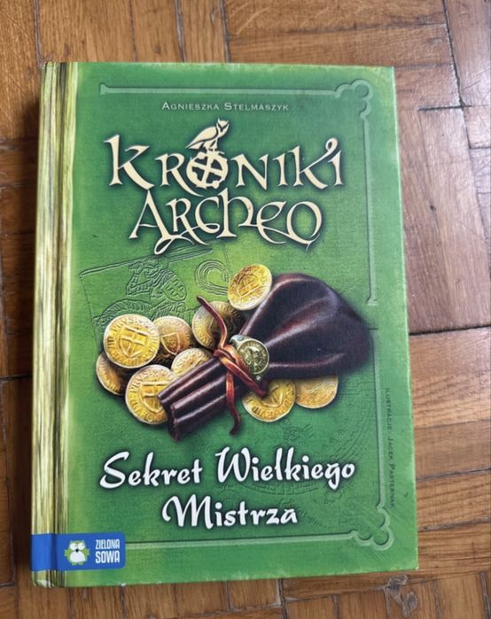 Książka ,,Kroniki Archeo. Sekret wielkiego mistrza” Agnieszka Stelmaszyk