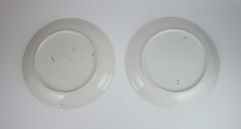 Pratos Vista Alegre Séc. XIX - Perola da China - 1896 e 1898, CADA