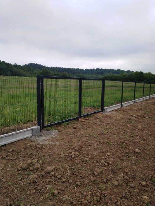 Promocja Ogrodzenie panelowe Fi 4 123cm plus montaż