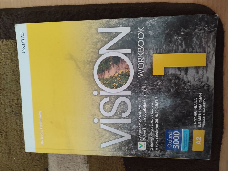 Vision 1 podręcznik + ćwiczenia