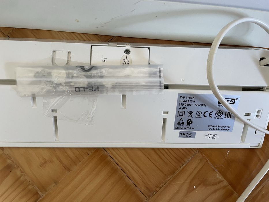 4 Luzes de bancada IKEA