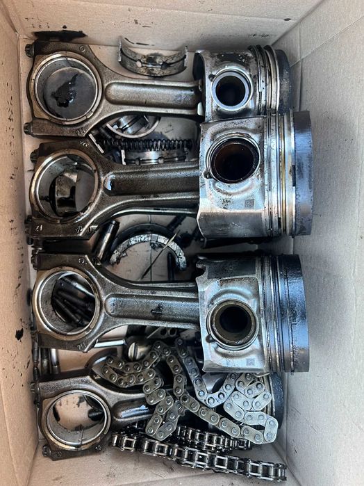 Головка BMW X5 E70 F10 N57 ТНВД N57D30A Поршень Шатун Поддон Коленвал