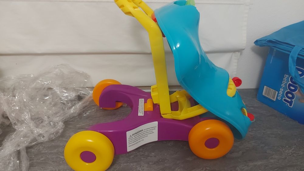 Andador e carrinho