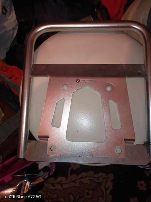 Suporte para top case alumínio BMW