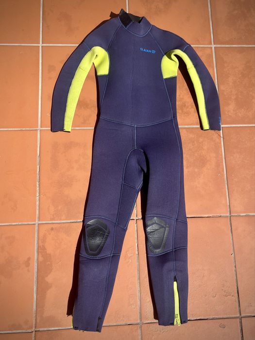 Fato de Surf completo 4/3 criança 6-8 anos