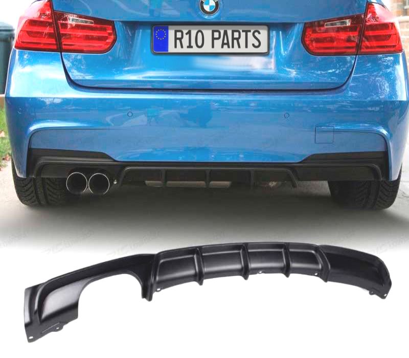 DIFUSOR TRASEIRO BMW F30 F31 LOOK M PERFORMANCE