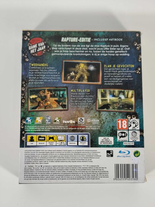 Bioshock 2 Rapture Edition Playstation 3 PS3