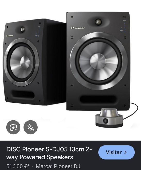 Colunas Pioneer S-DJ05