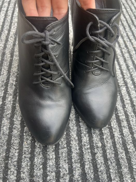 Кожанные ботинки