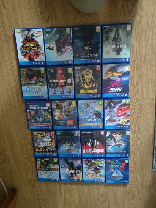Vários jogos PlayStation 4