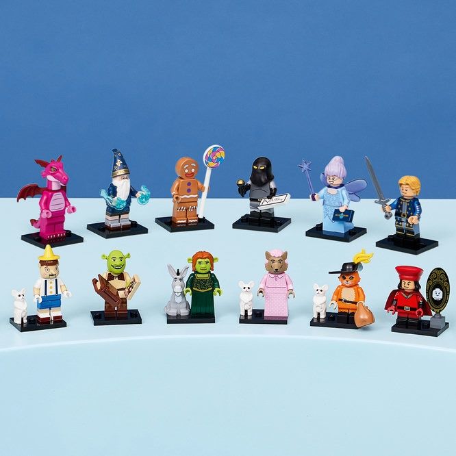 Figurki Lego Shrek- KOT W BUTACH I WRÓŻKA
