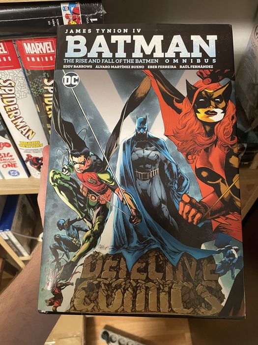 Комікс Omnibus Batman The rise and fall of the Batman омнибус комикс комікси комиксы