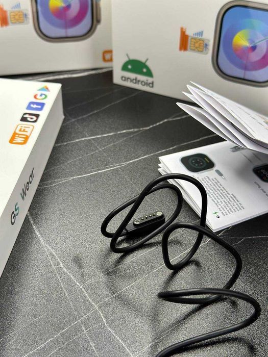 Смарт Умные Часы Smart Watch Gs Ultra 4g Sim карта 49мм + ремешок