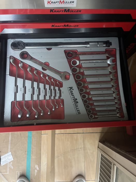 Carrinhos de ferramentas 7/6 gavetas cheias