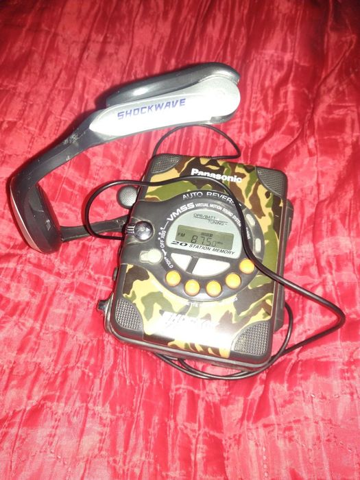 Panasonic RQ-SW20 shockwave плеєр касетний програвач кассетный защита