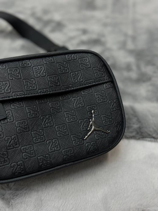 Месенджер Jordan / сумка джордан/ бананка джордан чорний/ барсетка