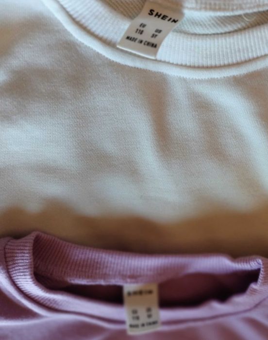 Conjunto 2 Camisolas Sweat Criança 6 Anos Inverno