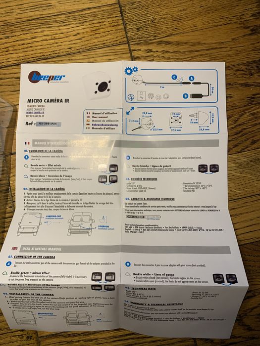 Мікро-камера заднього виду