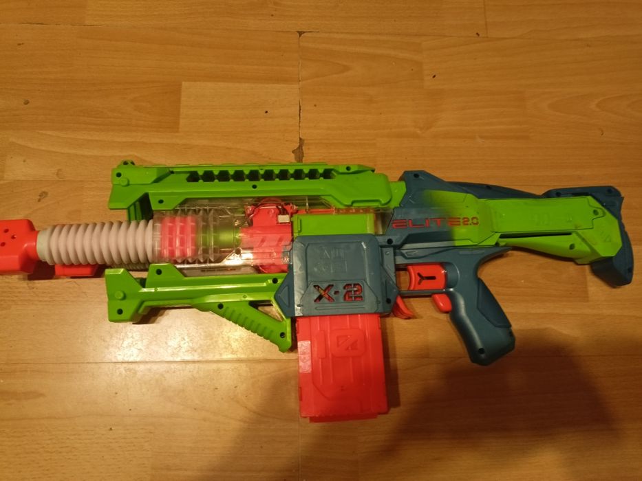 NERF Elite double punch
