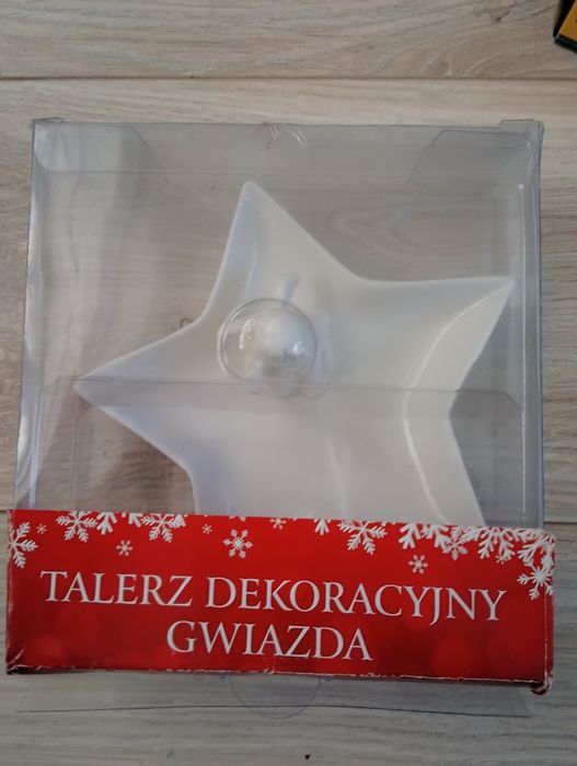 Dekoracyjny talerz gwiazdka