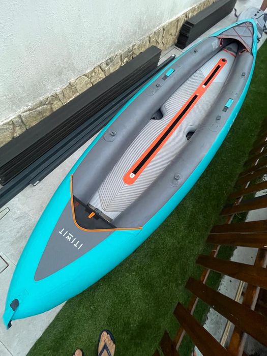 Canoa Kayak Insuflável Itiwit Azul para 3 pessoas