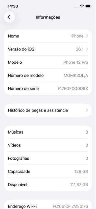Iphone 12 Pro 128GB
