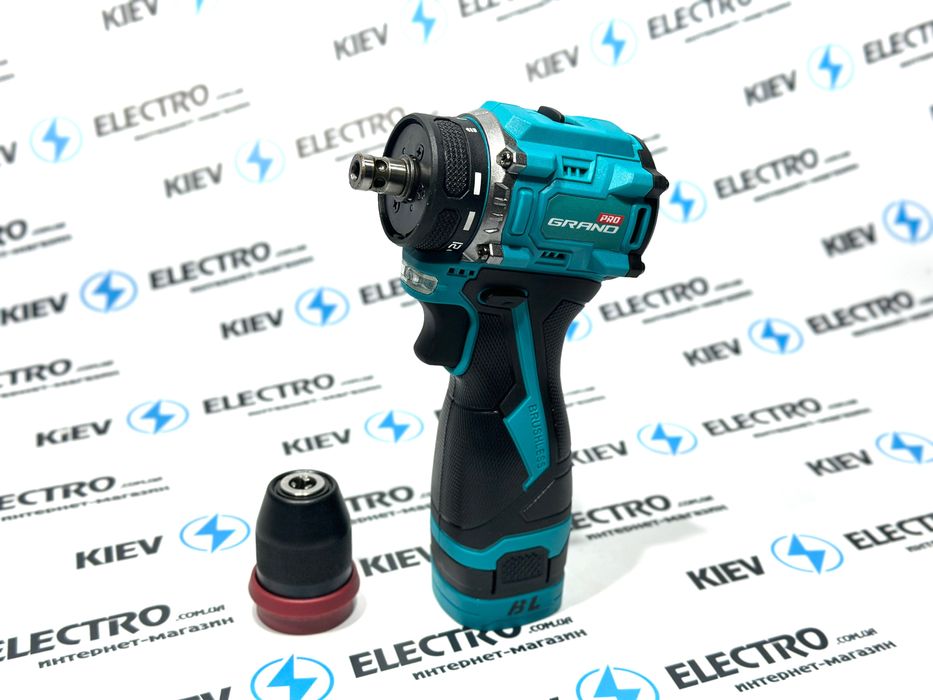 АКЦИЯ !! Шуруповерт Grand ДА-16DFR BRUSHLESS  (Съемный патрон)