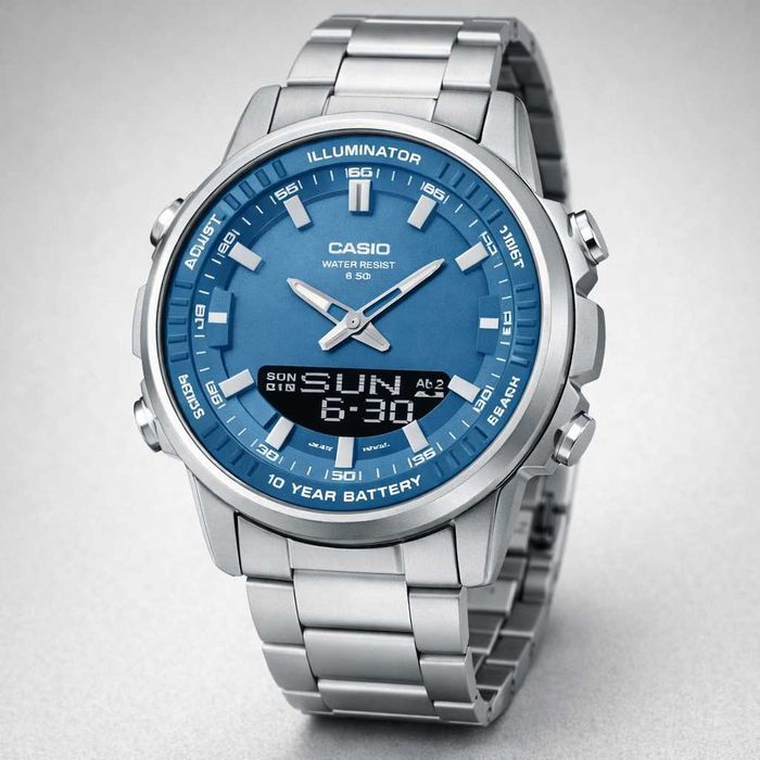 Чоловічий годинник CASIO AMW-880D-1A є опт, дропшипінг