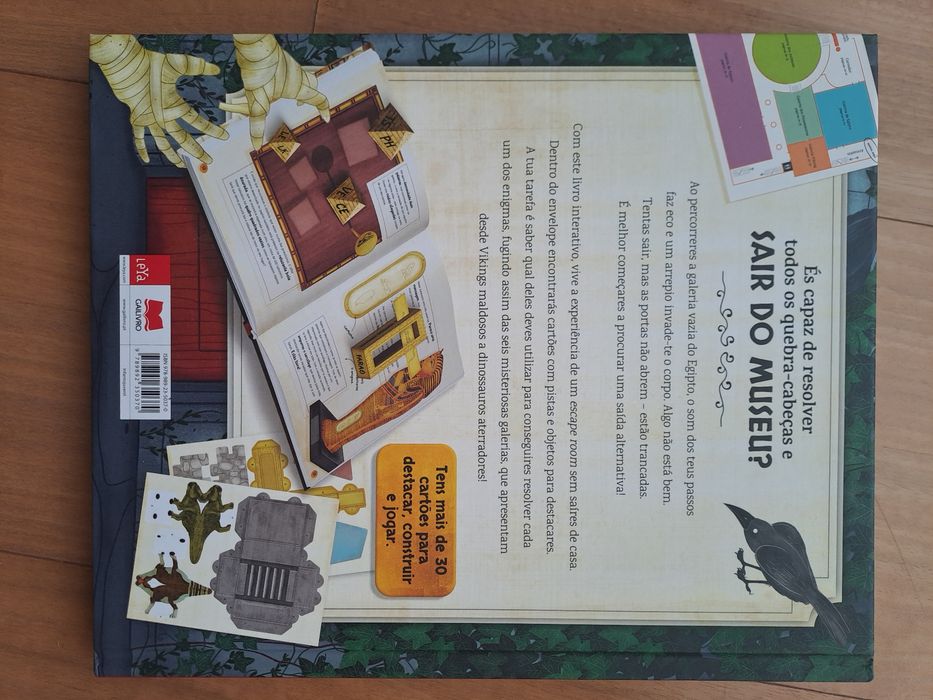 Livro novo interativo "Escape Room"
