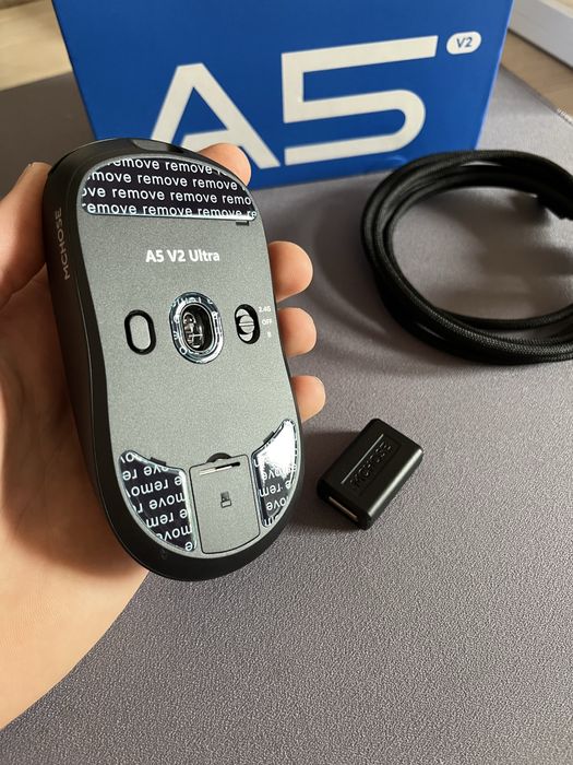 Нова миша mchose a5 v2 ultra