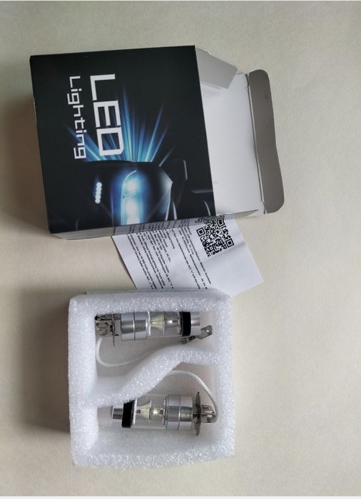 Продам лед лампи H3. Ціна за комплект (2шт.)