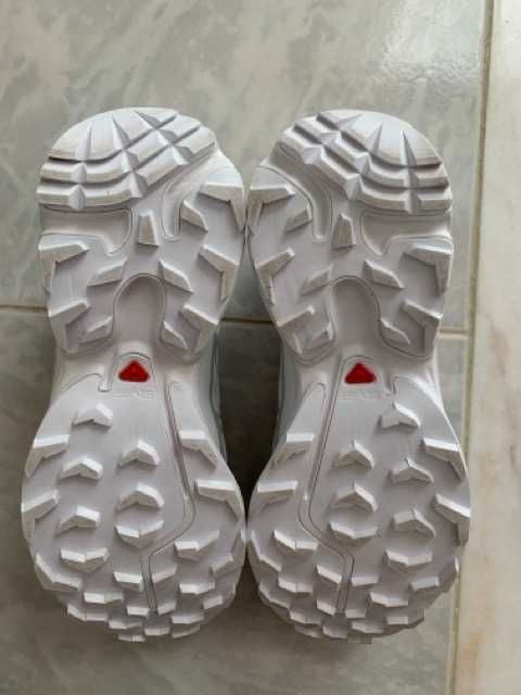 Salomon XT-6 White/Lunar Rock EU 41⅓ - Como Novos