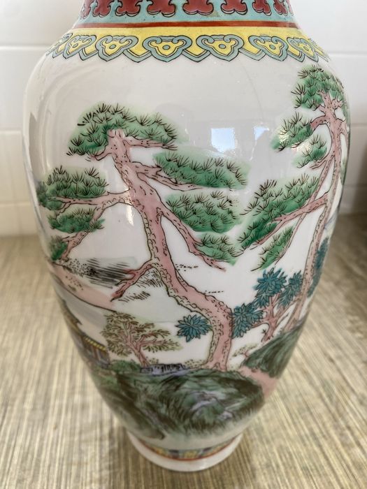 Vaso de porcelana chinês