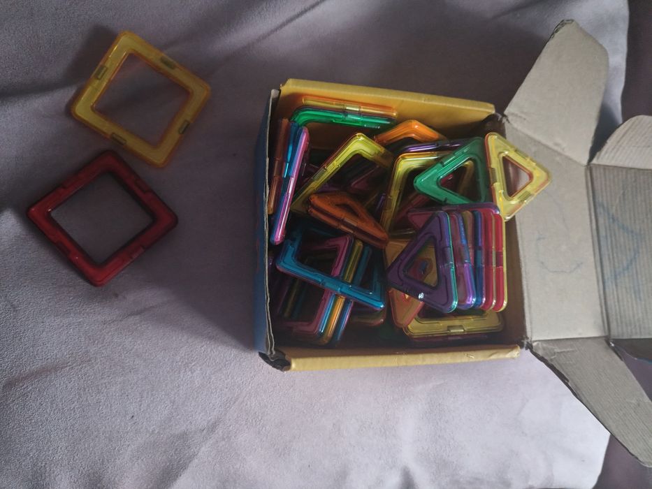 Jak nowe klocki magnetyczne tylko 30zl