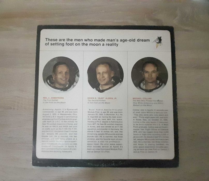 Man on The Moon The Flight of Apollo 11 Vinyl