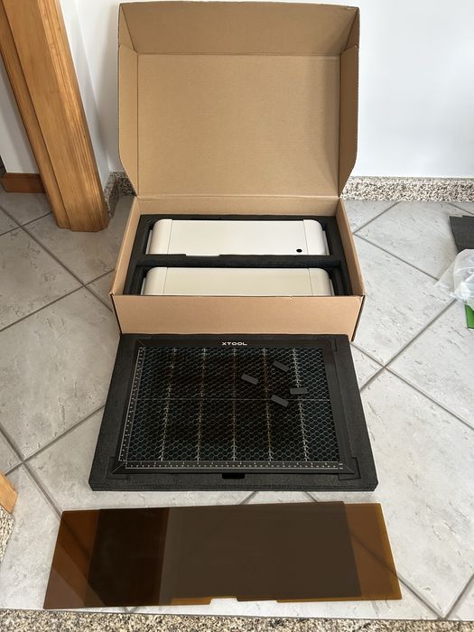 xTool M1 Laser + Air Assist + Riser Base with Honeycomb Panel