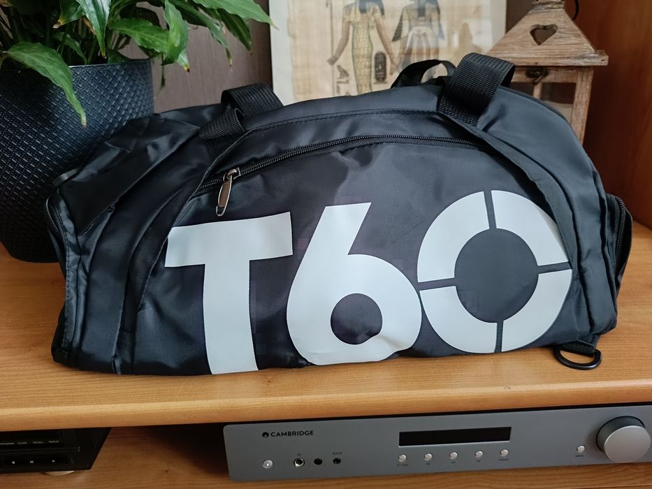 Torba plecak firmy T60 na siłownię i nie tylko.