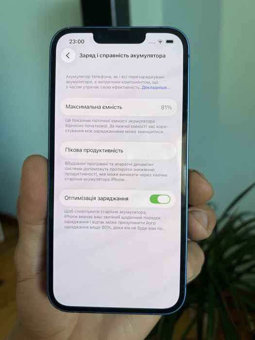 Айфон 13 128gb 81% iphone 13
