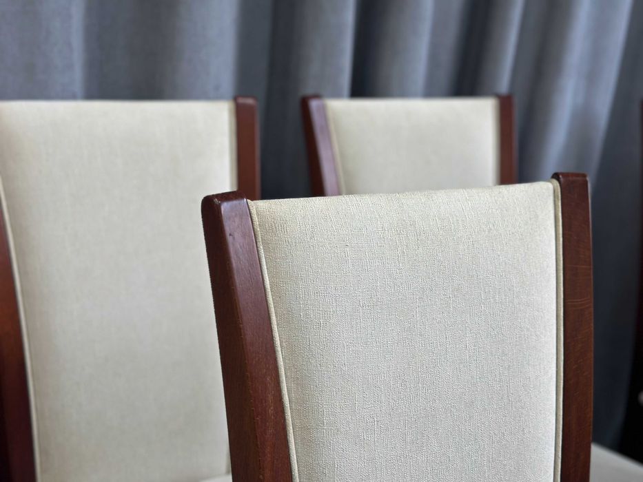 Кухонні/обідні стільці/крісла/світлі/білі/молочні/меблі з Європи