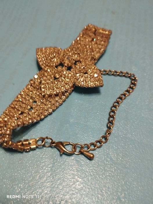 Браслет под серебро