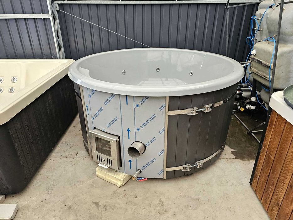 Balia 200cm gorąca beczka HOT TUB jacuzzi jacuzzi basen Euroline