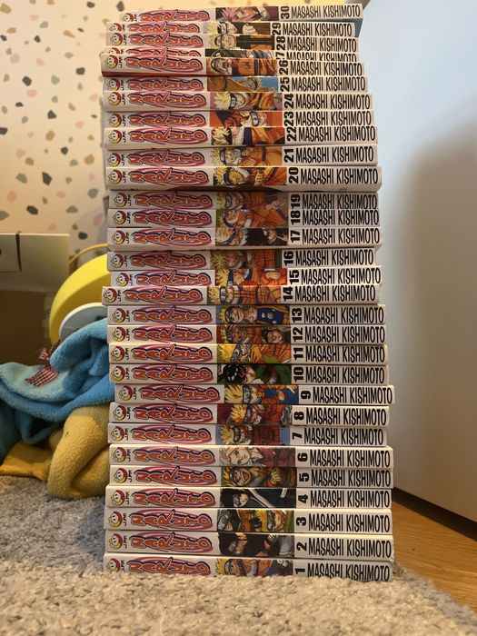 Naruto seria 1-30 autorstwa masashi kishimoto
