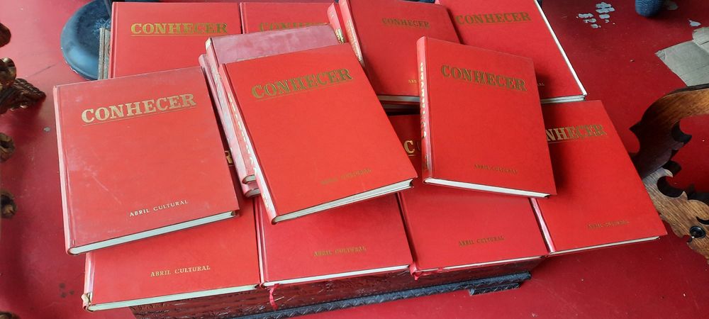 Enciclopedia Conhecer da editora Abril 1972