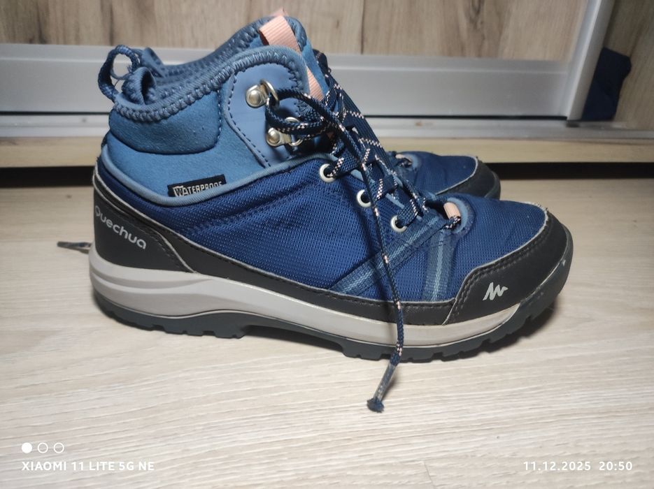Ботинки 37 размер decathlon quechua NH150 24 см стелька демисезонные