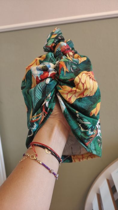 Turban damski afrykański Koss turban na głowę