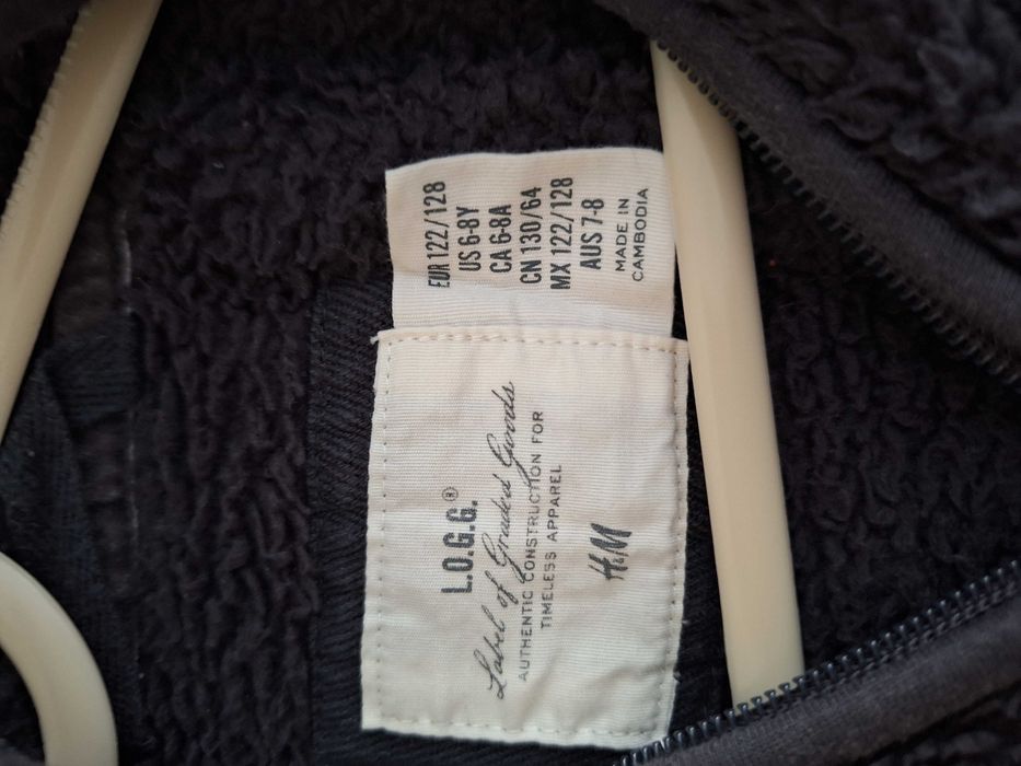 Bluza miś HM 122/128 ciepła
