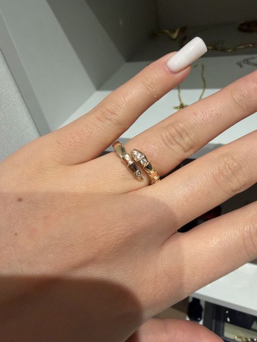 Кольцо bvlgari serpenti viper булгари cartier