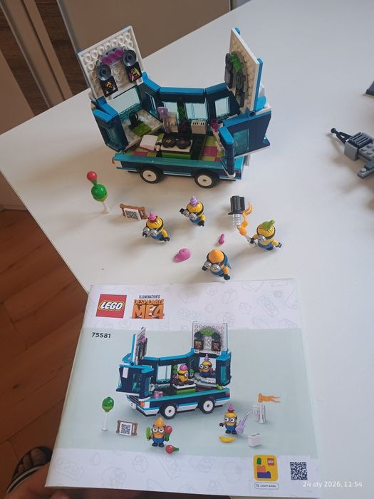 LEGO Despicable Me 4, Imprezowy autobus minionków, 75581