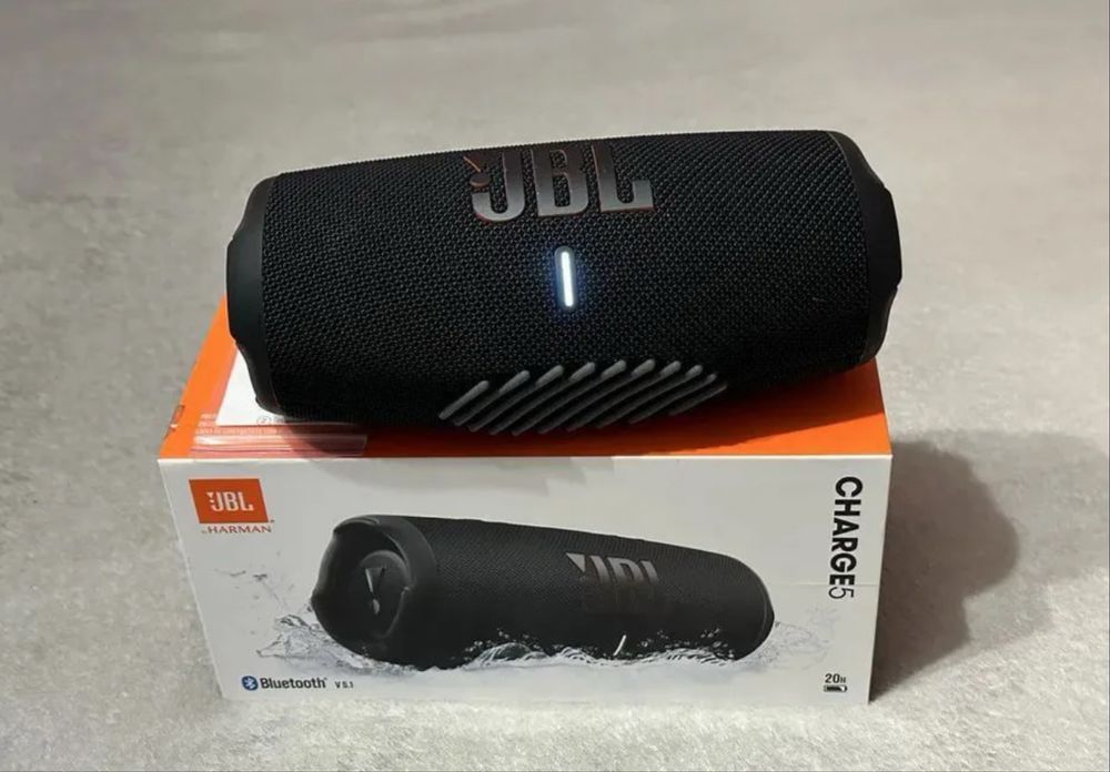 Портативная колонка JBL Charge 5 Black